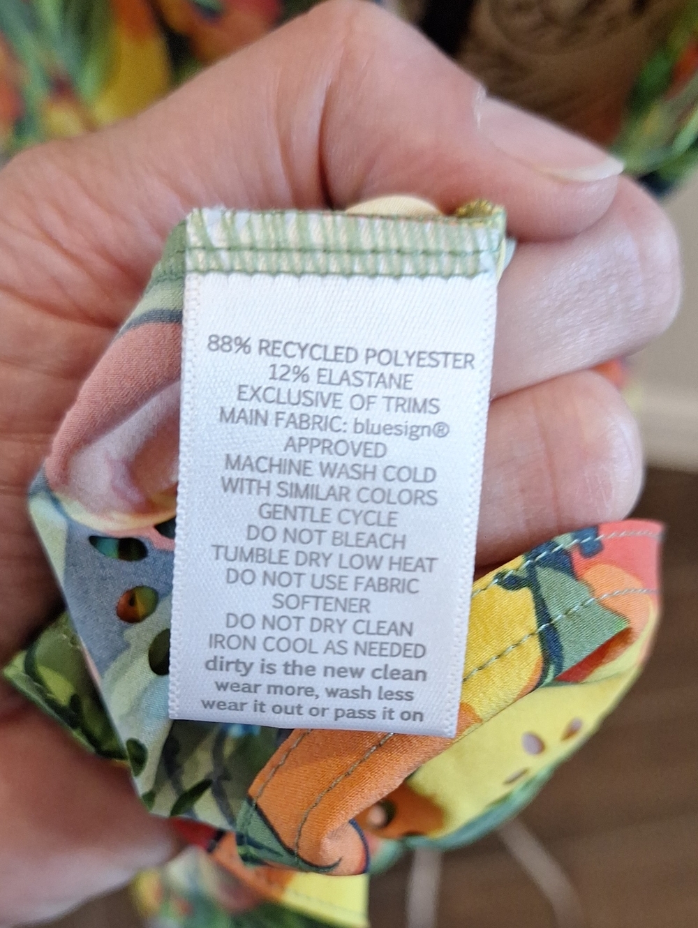 Toad & Co. Sleeveless Sport Dress In Citrus Print Size L - Picture 9 of 13